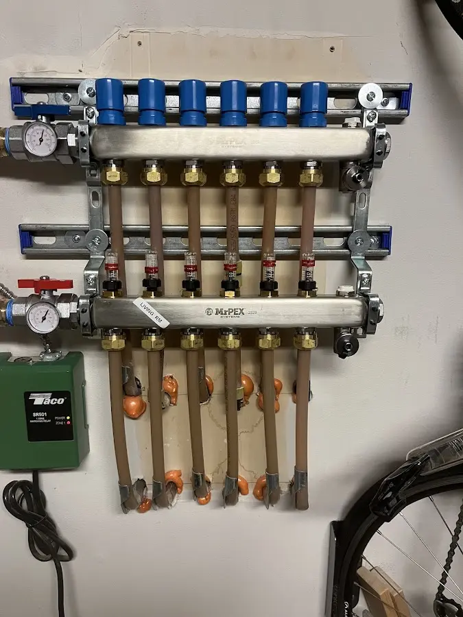 Plumber performing Leak Detection at a residential property in McDonald